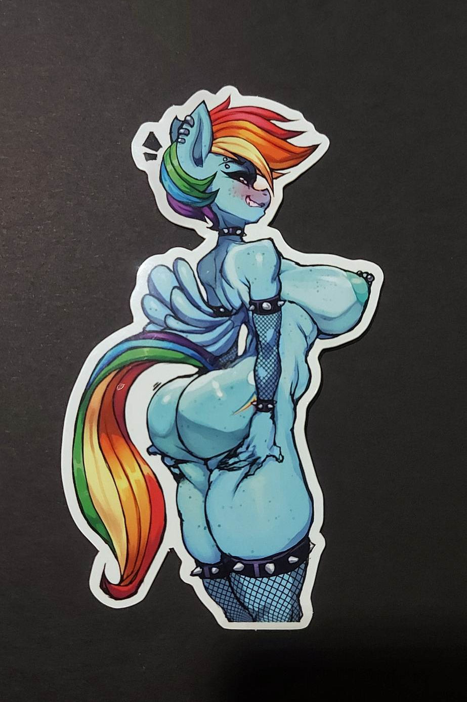 Rainbow Dash sticker (18+) *New release*
