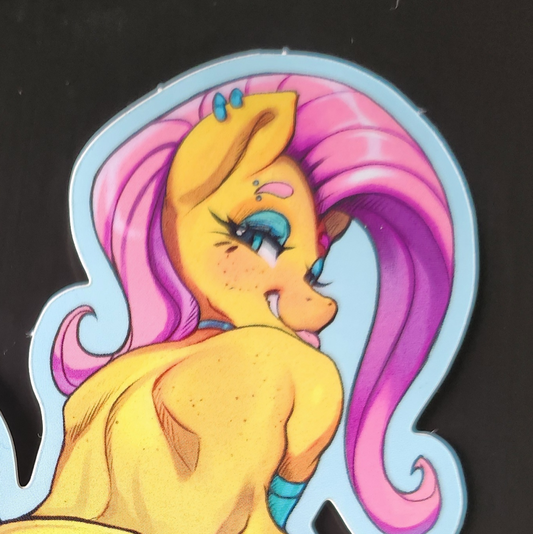 Flutter sticker 3 (pinup)