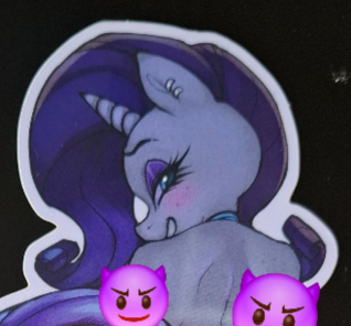 Rarity on a nice date sticker (pinup)
