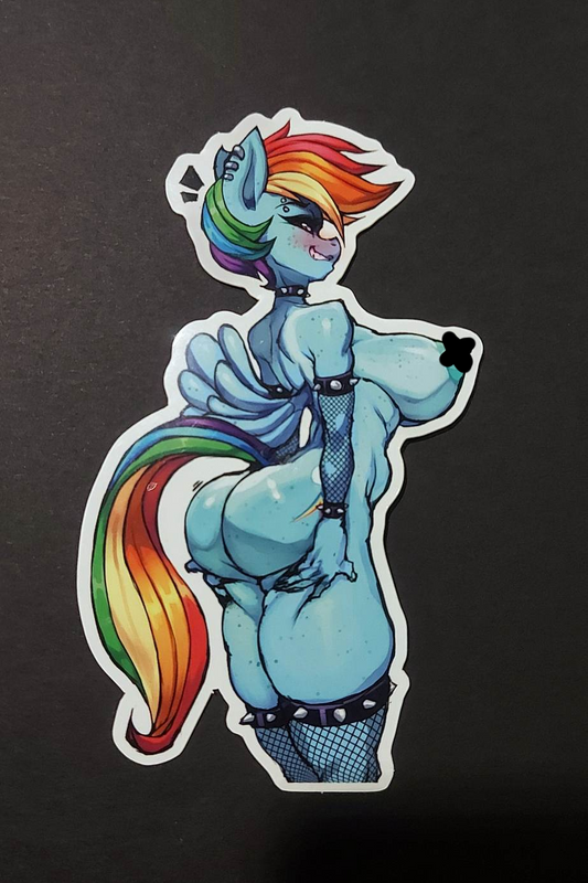Rainbow Dash sticker (18+) *New release*